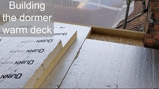 Dormer roof insulation warm deck [upl. by Irodim868]