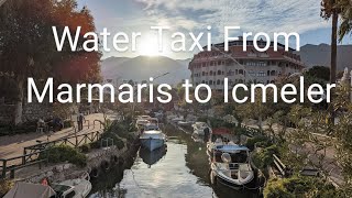 Water Taxi From Marmaris to Icmeler [upl. by Sheng]