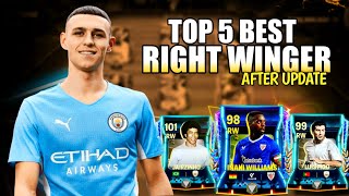 Best RW in FC Mobile  Best Right Winger After Update  fc24 [upl. by Lerad]