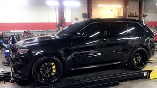 2014 Jeep Grand Cherokee SRT Custom BD23 Wheels front bumper conversion [upl. by Annil]