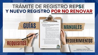 Trámite REPSE Registro Actualización Renovación Nuevo Registro  Guías Manuales y Requisitos [upl. by Oehsen]