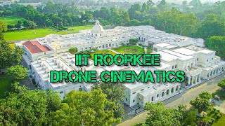 IIT Roorkee Cinematic Drone Video। । 4k Videos । Roorkee Video [upl. by Rancell]