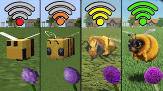 bee with different WiFi in Minecraft [upl. by Hackney]