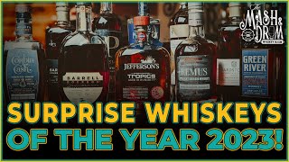 Top Surprise Bourbons and Whiskeys of 2023 A few are sitting on shelves [upl. by Karab]