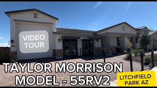 This Will Make You Move To Arizona Taylor Morrison Home  Litchfield Park Az  Take a Video Tour [upl. by Kondon]