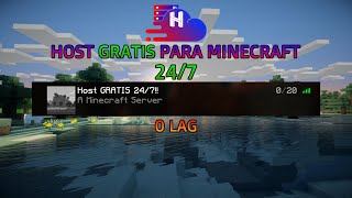 HOSTEA tu SERVIDOR de MINECRAFT GRATIS Y 247 [upl. by Setsero]