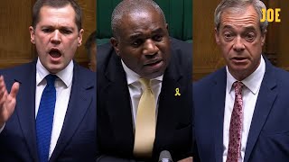 David Lammy faces down right wing MPs over UK handing over Chagos Islands [upl. by Katushka897]