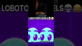 Geometry Dash 22 Lobotomy Levels are just INSANE 💀😂 geometrydash shorts [upl. by Epperson956]