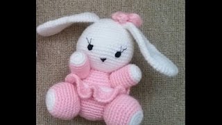 Amigurumi  Örgü Oyuncak Sevimli Tavşan Yapımı 5 Crochet Amigurumi Cute Rabbit 5 [upl. by Krutz]