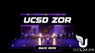 UCSD Zor  Back Row  UIUC Udaan 2024  ASHWINXSURESH Productions [upl. by Ashleigh41]