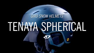 The Giro Tenaya Spherical Snow Helmet [upl. by Seavey]