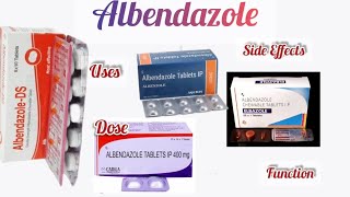 Albendazole medicinedrug Side effects of Albendazole Uses of Albendazole medicine [upl. by Sinnaiy]