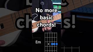 Turn basic guitar chords into pro riffs for beginners [upl. by Dorine30]