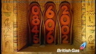 British Gas advert  Broadcast 26th September 1999 ITV UK [upl. by Isolt]