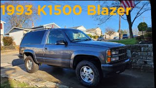 1993 Chevy Blazer K1500 Restoration  Project 1500 Episode 1 [upl. by Peacock]