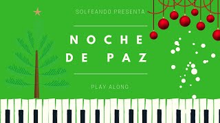 🎄 NOCHE de PAZ ☃  Música de Navidad con Partitura y Letra 🎤 [upl. by Aitnom]