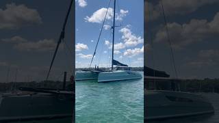 Gunboat Carbon Catamaran gunboat gun sailboat catamaran carbon [upl. by Ziguard419]