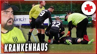 Können wir noch GEWINNEN 🤔 KREISLIGA SPIEL endet im KRANKENHAUS PMTV [upl. by Nnaarual]