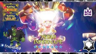 Okidogi  SOLO 7 Star Infernape Tera Raid in Pokemon Scarlet Violet [upl. by Glaab]