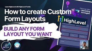 Create any custom form layout in GoHighLevel [upl. by Anaya]