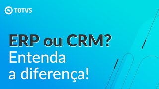 ERP x CRM entenda as diferenças e como integrálos [upl. by Rednazxela]