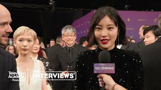 Moeka Hoshi and Yuka Kouri quotShogunquot at the 76th Emmy Awards  TelevisionAcademycomInterviews [upl. by Palm]