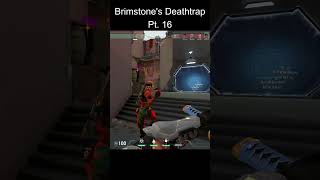 Brimstones on a mission valorantknifekills valorantfunny valorantfunnymoments valorantclips [upl. by Aydidey992]