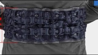 Decompression Back Belt Lumbar Decompression Belt Review With lower back episodes since my late 2 [upl. by Airdnaz]