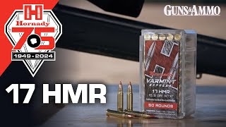 75 Years of Hornady  17 HMR [upl. by Atikkin]