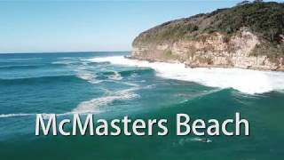 McMasters Point Surfing from Mavic Pro Drone [upl. by Cohette]