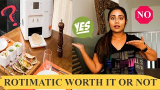 Rotimatic very realistic review  after using for 2 years  Indian in Australia  Hindi Vlogs [upl. by Dowski]