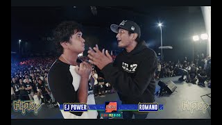 FlipTop  EJ Power vs Romano  Isabuhay 2024 [upl. by Elyak767]