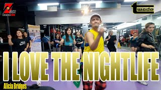 I LOVE THE NIGHTLIFE  Alicia Bridges  Zumba  Retro  dance workout  dance fitness  Coach tOLits [upl. by Yug146]