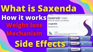 What is Saxenda  Liraglutide [upl. by Alegnaoj]