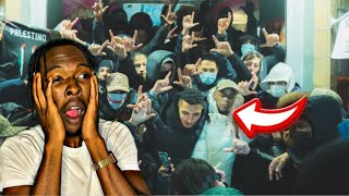 Guleed Morad  El Barrio Official Video  AMERICAN REACTS TO SWEDISH RAP [upl. by Aynad]