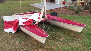 ALCORT Catfish SMEDLEY 25 Nov 17 Test Rigging [upl. by Swope]