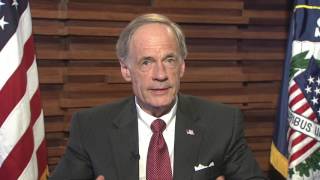 Senator Tom Carper Delivers Weekly Democratic Address [upl. by Johna443]