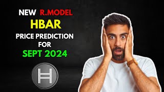 RModel Based HBAR Price Prediction for SEPTEMBER 2024 [upl. by Yragerg]