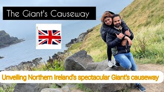 Exploring Giants Causeway in Northern Ireland 🇬🇧 DublinPunjabis Indians in Ireland ● Travel Vlog [upl. by Aduh701]