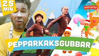 Pepparkaksgubbar med Barnplaneten  Kompisbandet  Minikompisarna  Animerad [upl. by Ardekahs]