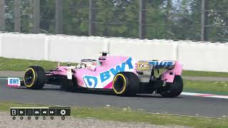 P10  P2 in a racing point F1 20 [upl. by Clarabelle]