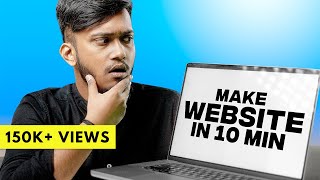 Make An ECommerce Website In JUST 10 Min Using AI  TUTORIAL [upl. by Yenittirb774]