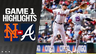 Mets vs Braves Game 1 Highlights 93024  MLB Highlights [upl. by Dianthe]