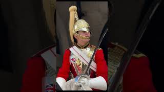 household cavalry majestic kings Guards Horse londonshorts royalguardskingsguard london travel [upl. by Tereb839]