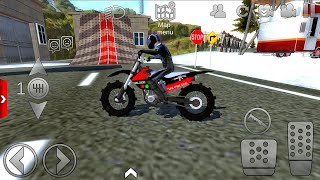 Bike Stunts Offroad Game US Police Motorcycle Racing Multiplayer Android  IOS Simulator [upl. by Arretal]