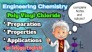 Poly vinyl chloride full details in Telugu by Telugu Mech Engineers [upl. by Annie]