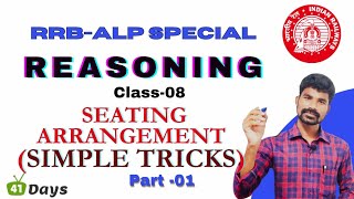 Reasoning  class8  seating arrangement part1  in telugu [upl. by Genni]