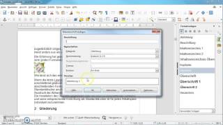 Formatierung einer wissenschaftlichen Arbeit mit LibreOffice einfach erklärt [upl. by Payton]