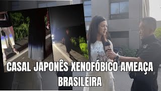 Brasileira sofre discriminação e ameaças de japoneses no trânsito aichi japão [upl. by Aicened16]