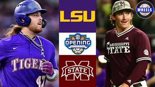 2 LSU vs Mississippi State Highlights  2024 College Baseball Highlights [upl. by Ydnab]